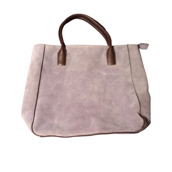 Giani Bernini Lavender Suede Satchel - Picture 1 of 6